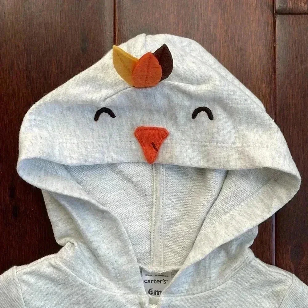 Carter's Thanksgiving Zip-Up Jumpsuit​​